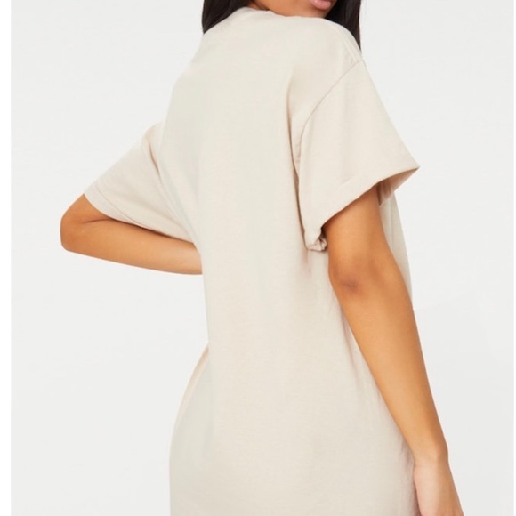 Sand Oversized Boxy T-Shirt - Picture 2 of 6